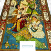 pictorial wall hanging handmade rug