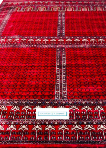 Geometric - Turkoman Lineage design handmade rug