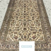 hand-knotted pure silk foyer carpet