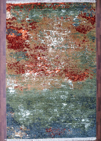 9 by 6 modern dining room rug