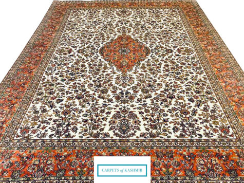 white living room oriental rug
