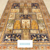 pure silk hand made pictorial rug