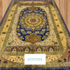 made in India pure silk rug