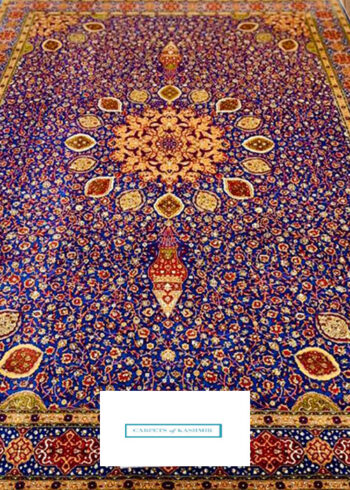 made in India hand-knotted rug