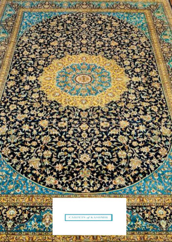 KASHMIR HANDLOOM Multicolor Wool Carpet - Buy KASHMIR HANDLOOM Multicolor  Wool Carpet Online at Best Price in India