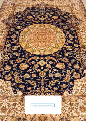 buy pure silk Kashmir carpet