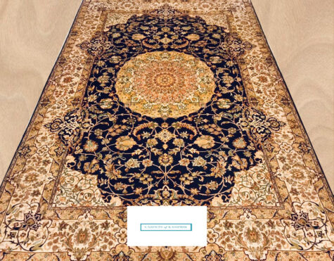 buy pure silk Kashmir carpet