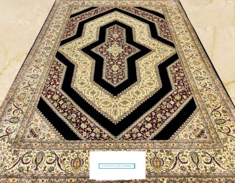 made in Kashmir oriental carpet