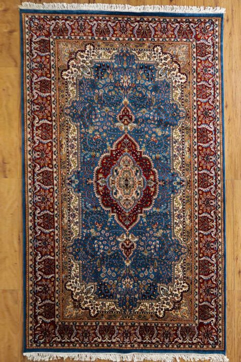 6 by 9 dining room Kashmir carpet