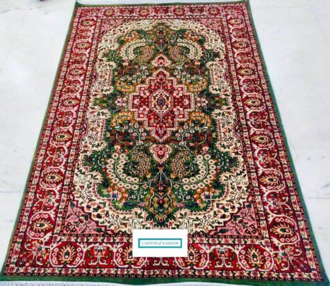 buy now coffee table Kashmir rug