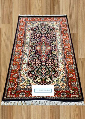 Persian design handmade bedroom rug