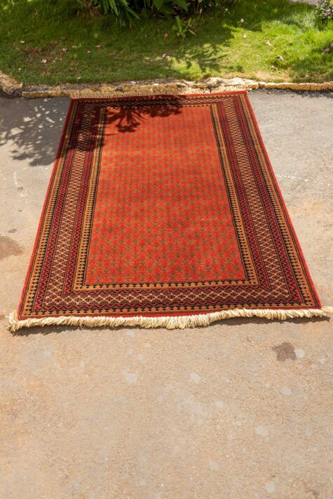 unique living room Kashmiri rug