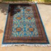 geometric design made in India handmade rug