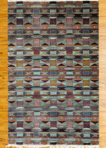 modern Indian art carpet