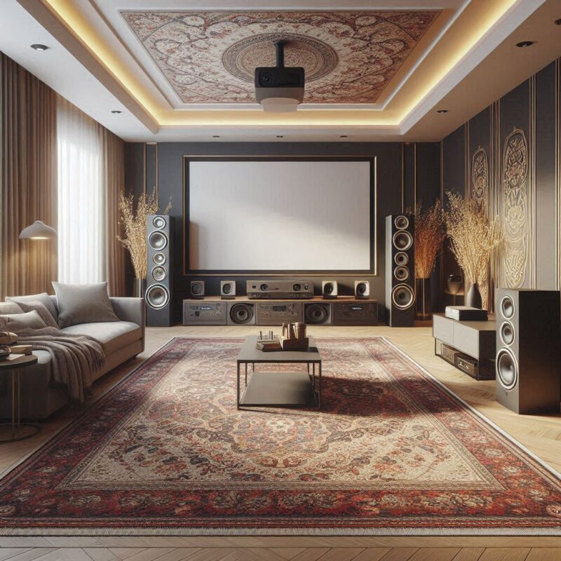 Handmade Rugs For Home Theatre