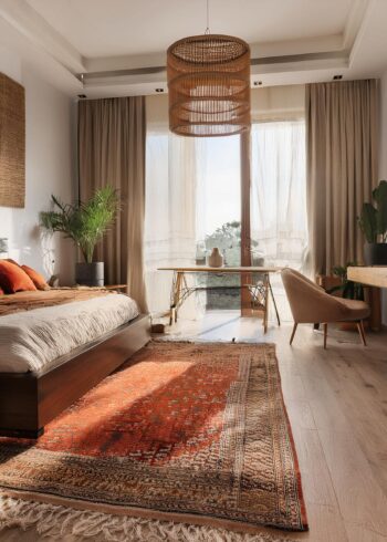 silk-wool-bedroom-rug